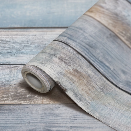 Teacher Created Resources Peel and Stick Decorative Paper Roll, 17-1/2'' x 10 ft, Beachwood TCR70005